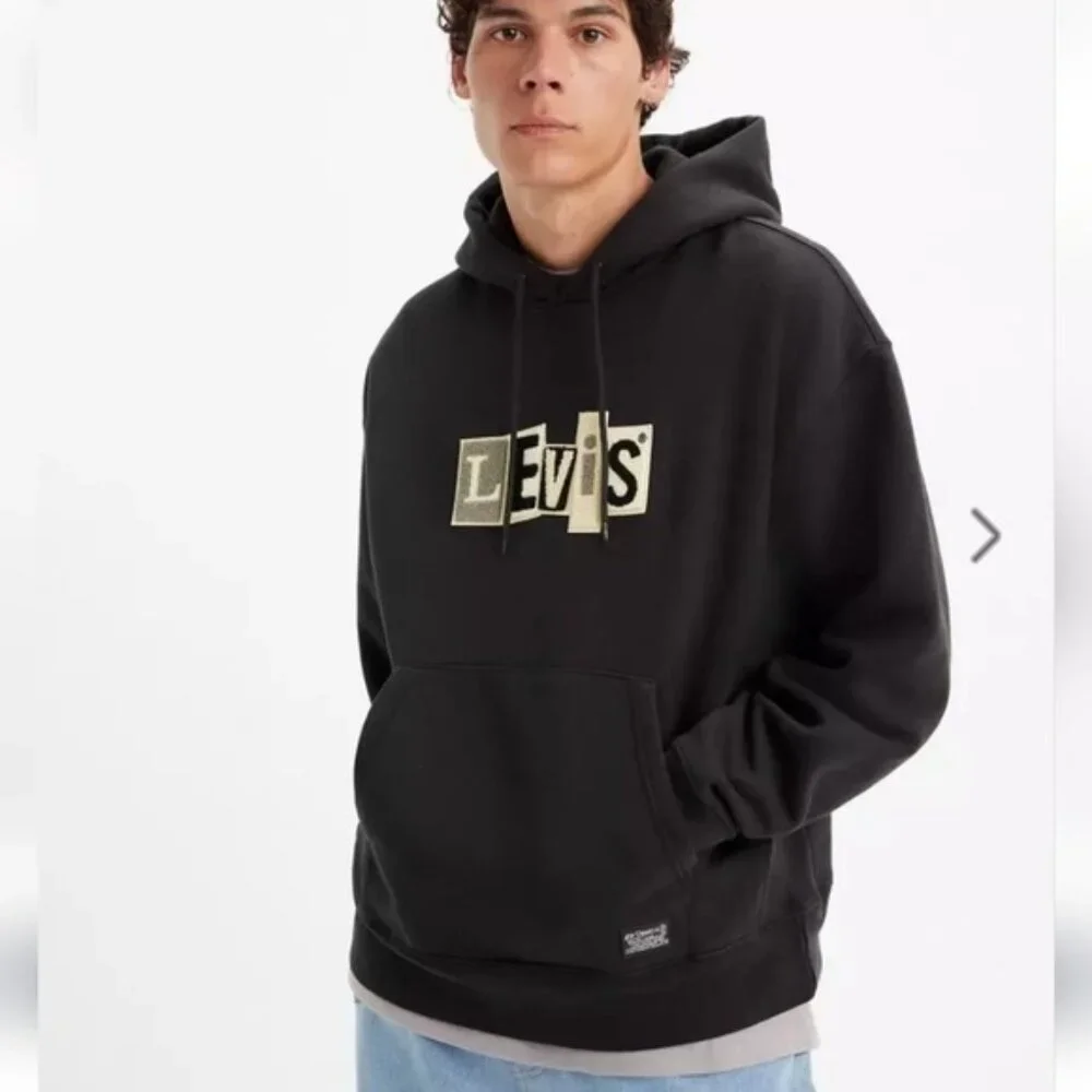 Levi's Skateboarding Hooded Sweatshirt Medium New Men's Comfort Classic Chenille